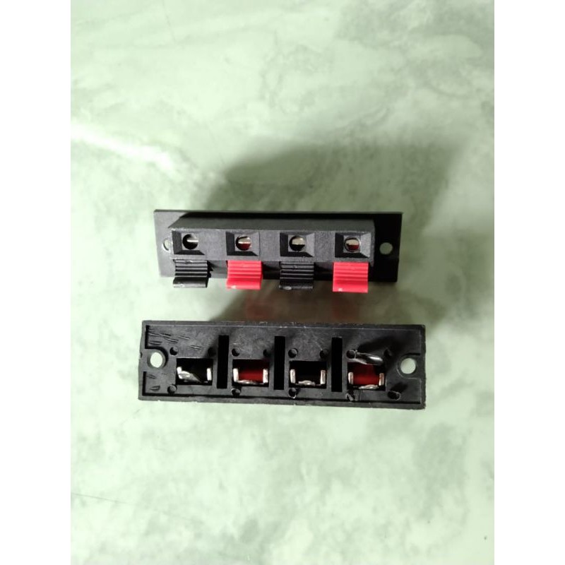 terminal speaker jepit 4 pin#kecil