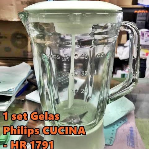 Set Jar Philips Cucina HR 1741, HR 1791, HR 1731 Lengkap Promo Murah