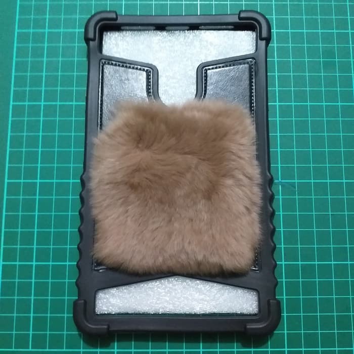 Case Advan E1C NXT 7inch Anti Crack Softcase Karakter Bulu Boneka