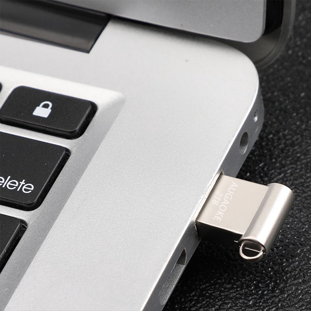 (Huluboy) Flashdisk USB 3.0 1TB / 2TB Plug &amp; Play Untuk Mobil