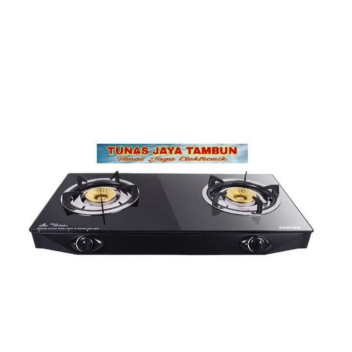 KOMPOR GAS SANKEN SG 369 DX / KOMPOR GAS SANKEN 2 TUNGKU KACA