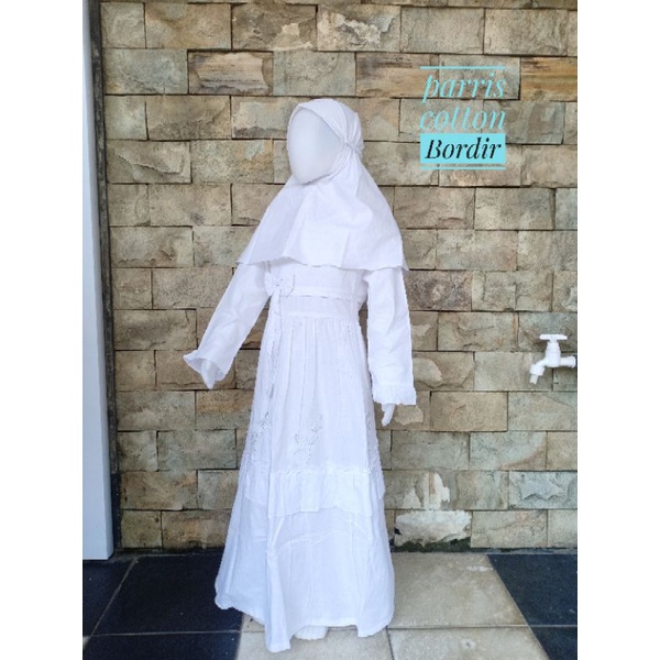 GAMIS PUTIH BILQIS / GAMIS ANAK PEREMPUAN