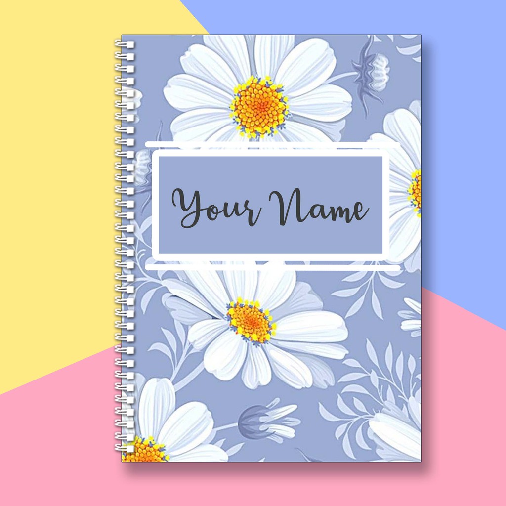 Notebook Blossom Flowers