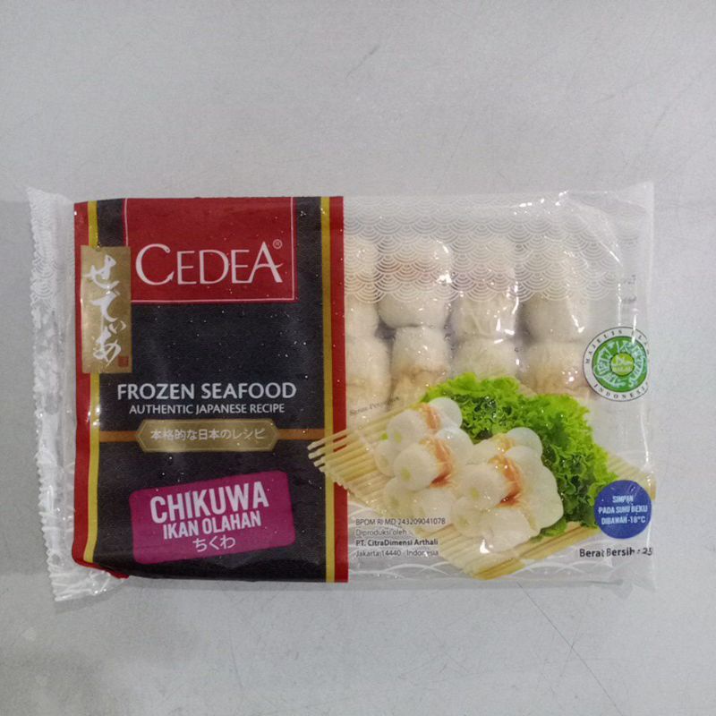 

Cedea chikuwa tray 250gr