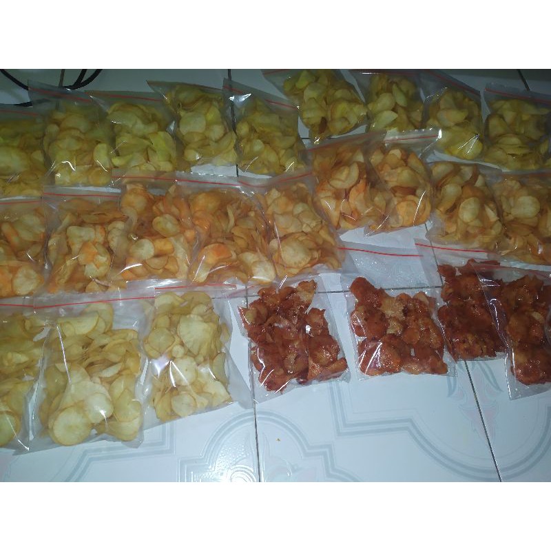 

keripik singkong mantap all varian rasa 100gram/bungkus