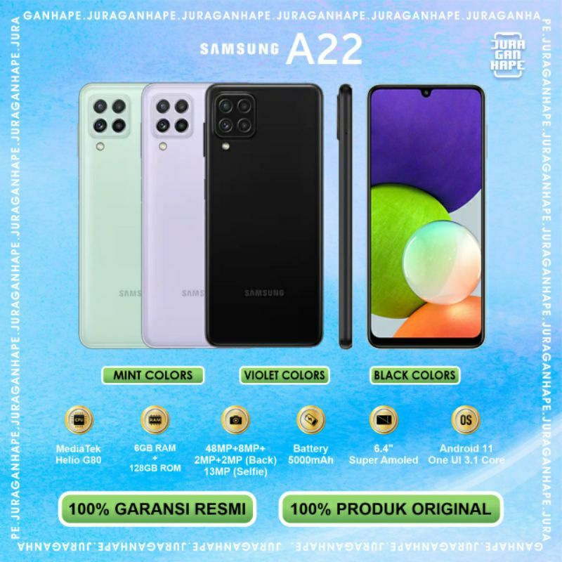 SAMSUNG GALAXY A22