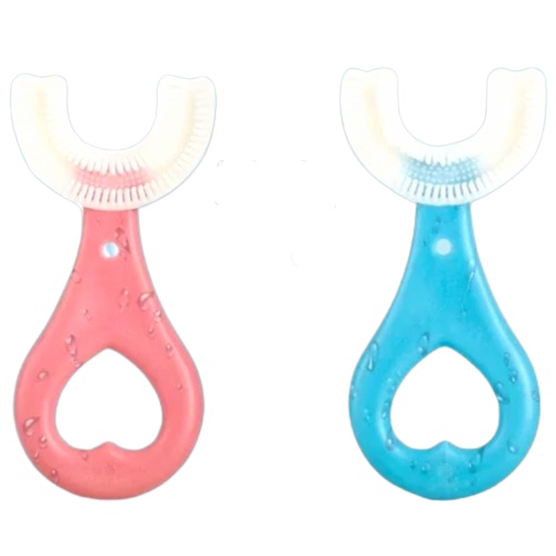 BMSH - Sikat Gigi Anak Bentuk U / U Shaped Toothbrush / Sikat Gigi Silikon U