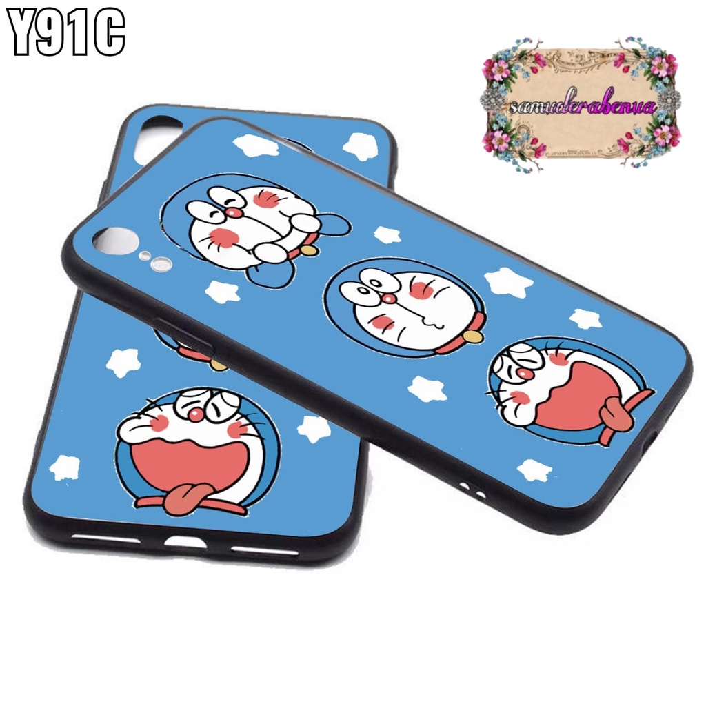 SS007 case DORAEMON vivo Y53 Y71 y71i Y81 y81c Y83 V5 y65 y69 v5s V5 lite Y91c y1s Y91 y95 V20 SE SB1241
