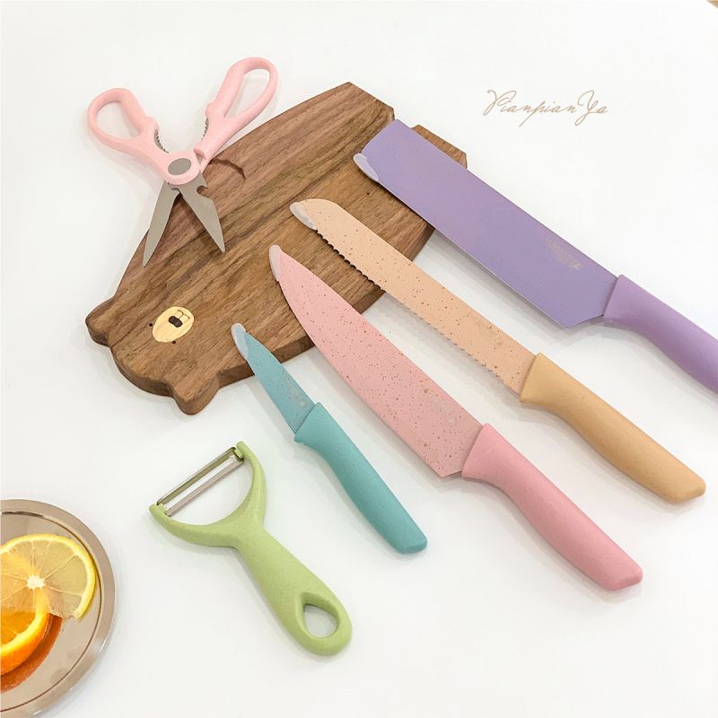 Pisau Dapur Talenan Full Set Kitchen Knife