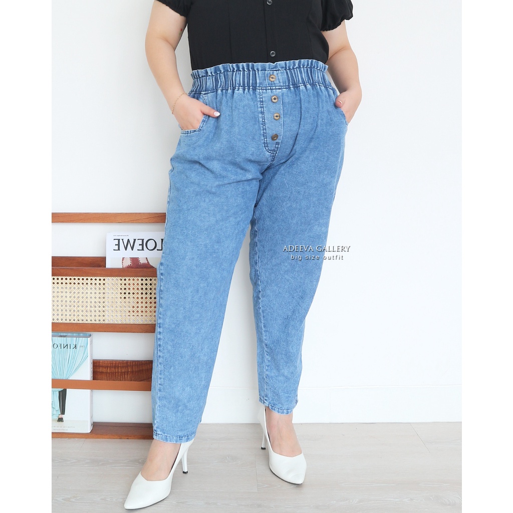 ADEEVA Marion Pants Celana Jeans Jumbo