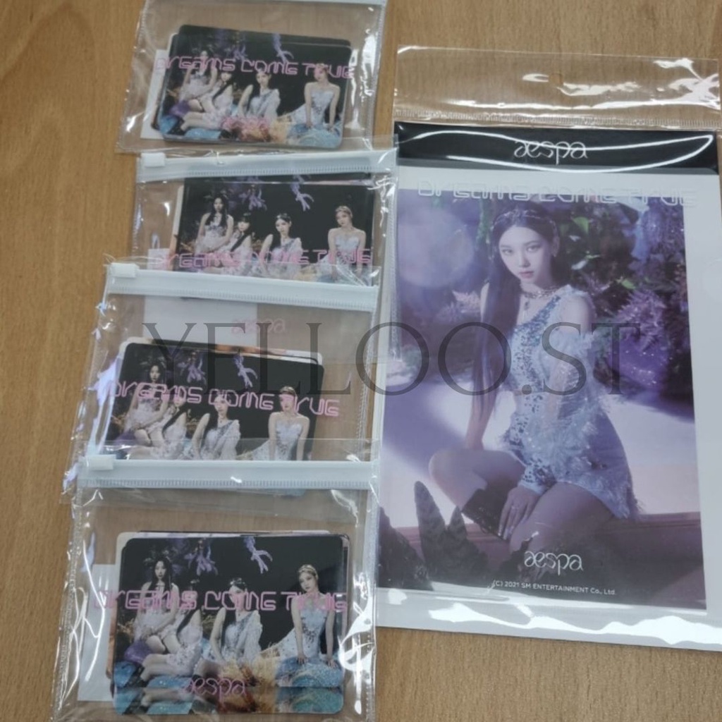 (READY STOCK) MD AESPA DREAMS COME TRUE - KARINA WINTER GISELLE NINGNING