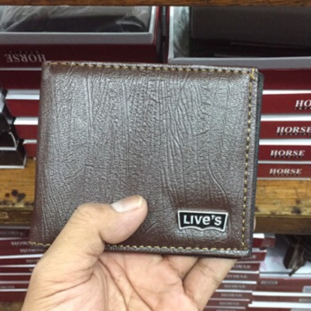 Dompet pria kulit sintetis dop #dompet #dompetpria #dompetcowok