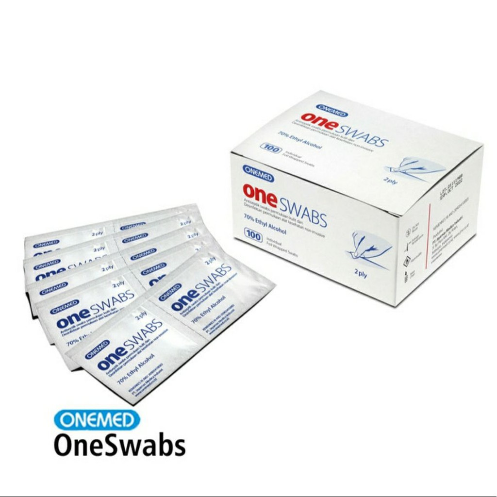 Alkohol Swab / Kapas Alkohol / Tissue Alkohol / Oneswabs / One Swab