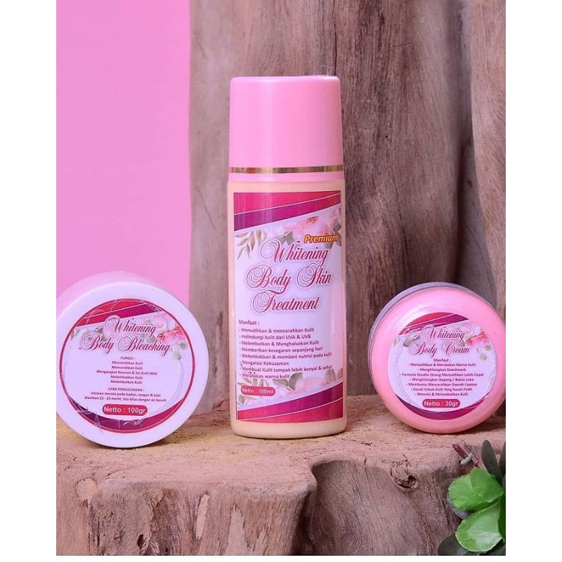 Jual shieebeauty paket komplit (body cream+body lotion+bleaching