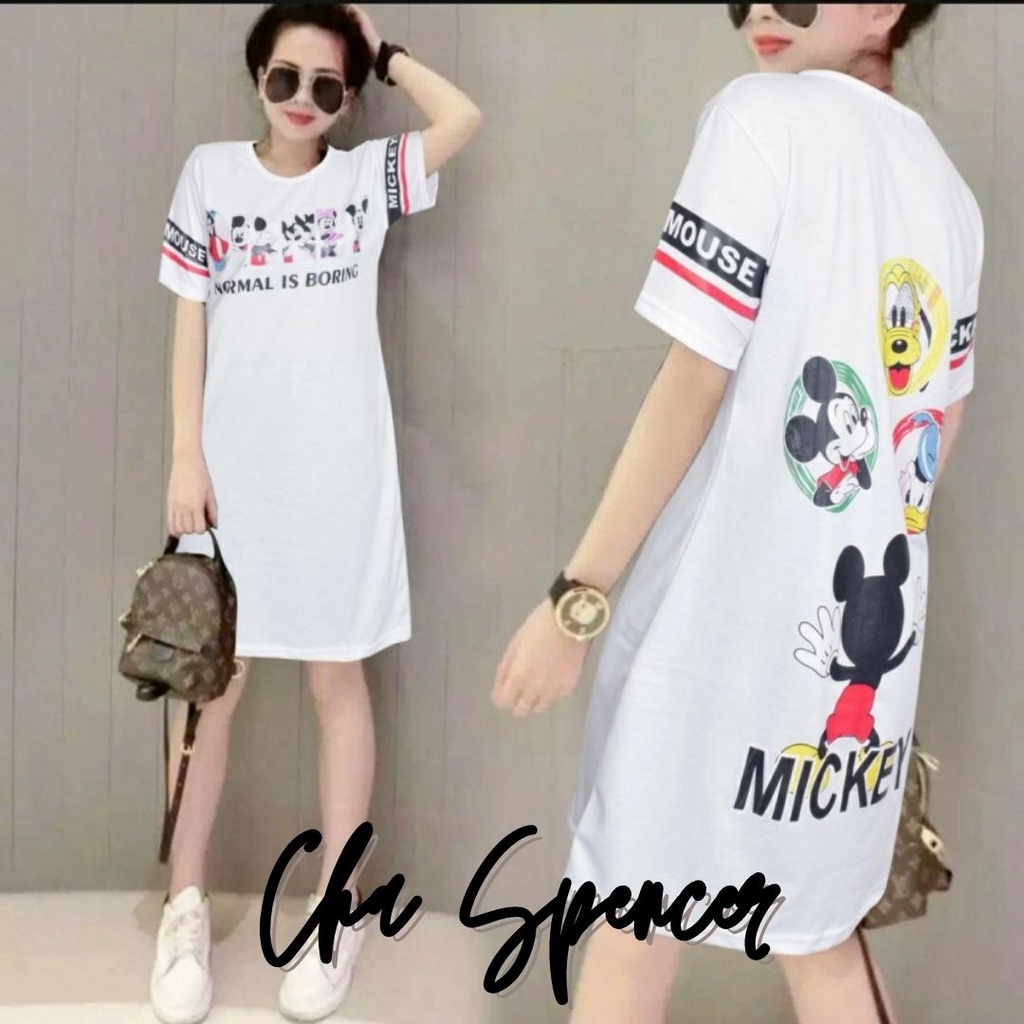 Baju Dress Lengan Pendek Wanita Remaja Modern Termurah Kekinian Model Terbaru Trend 2021 Dress Disne