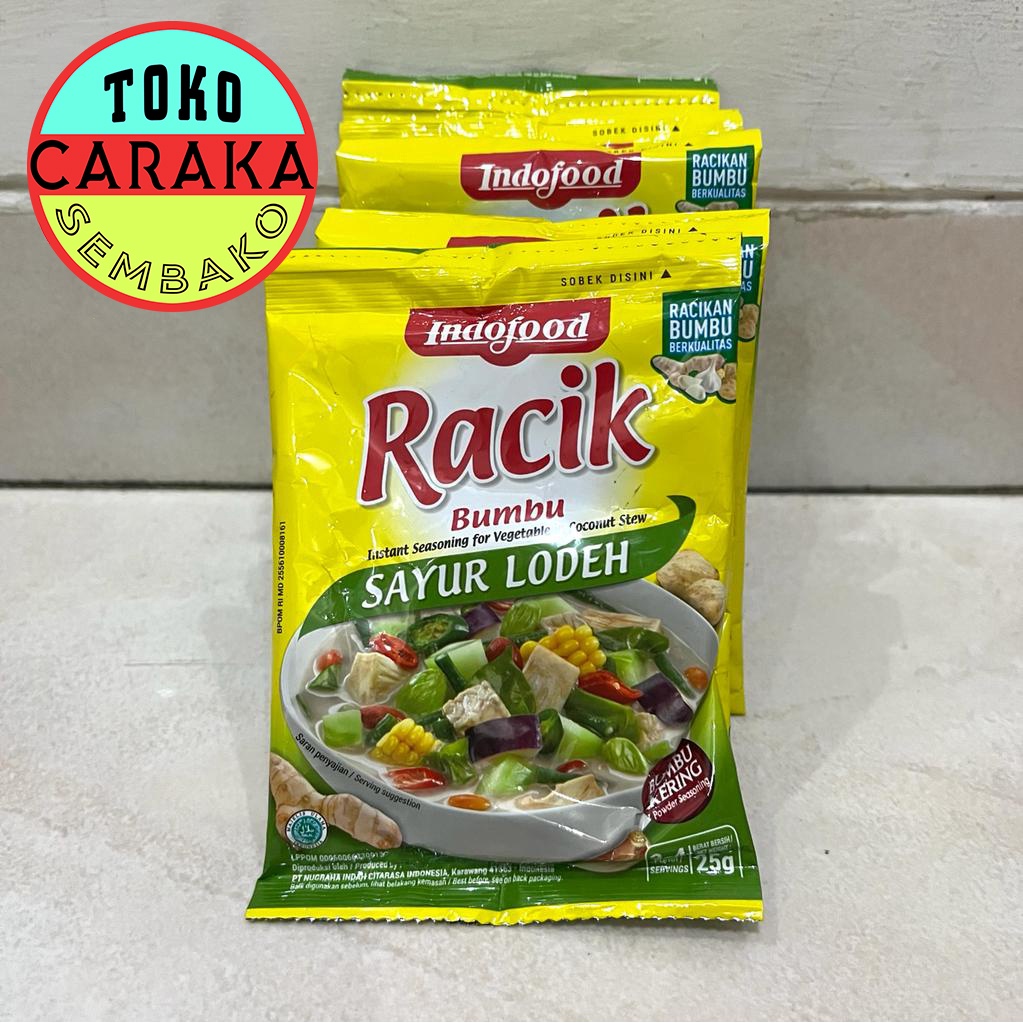 

Indofood Bumbu Racik Sayur Sop Sup 20g - Kemasan Praktis Sachet