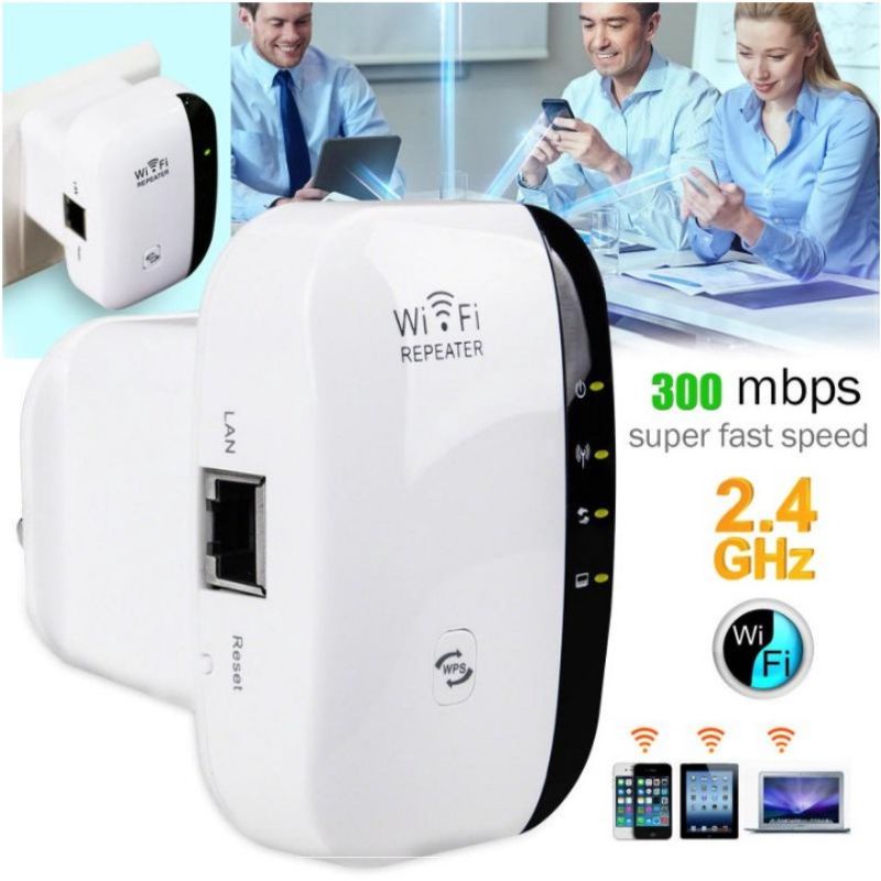 WIFI Repeater 300Mbps Wireless Penguat Sinyal wifi Amplifier Signal Range Extender 802.11N/B/G 2 Antena