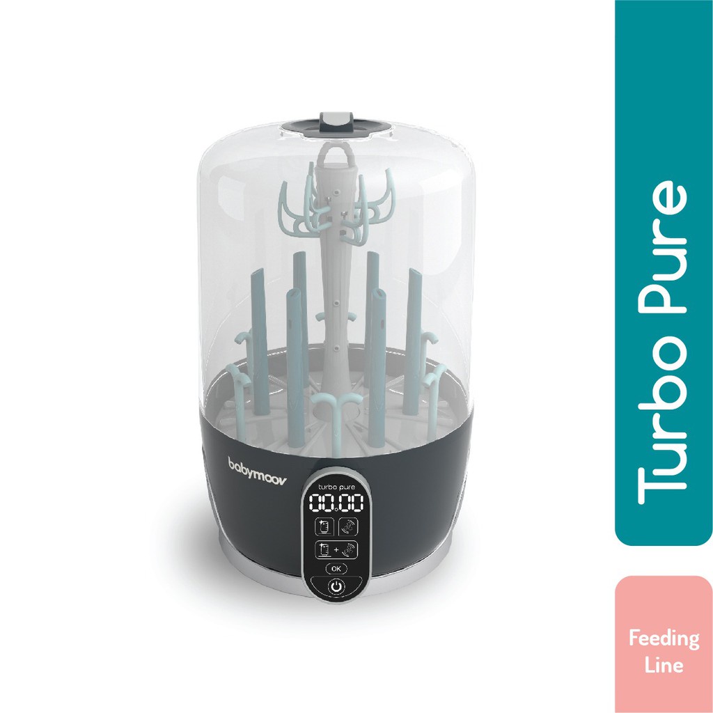 Babymoov Turbo Pure Sterilizer - A03106 / Steril dan Pengering Botol Bayi