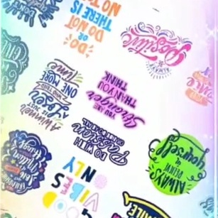 

Stiker Motivasi Dekoratif Inspirasi Laptop Tumbler Journal Notebook