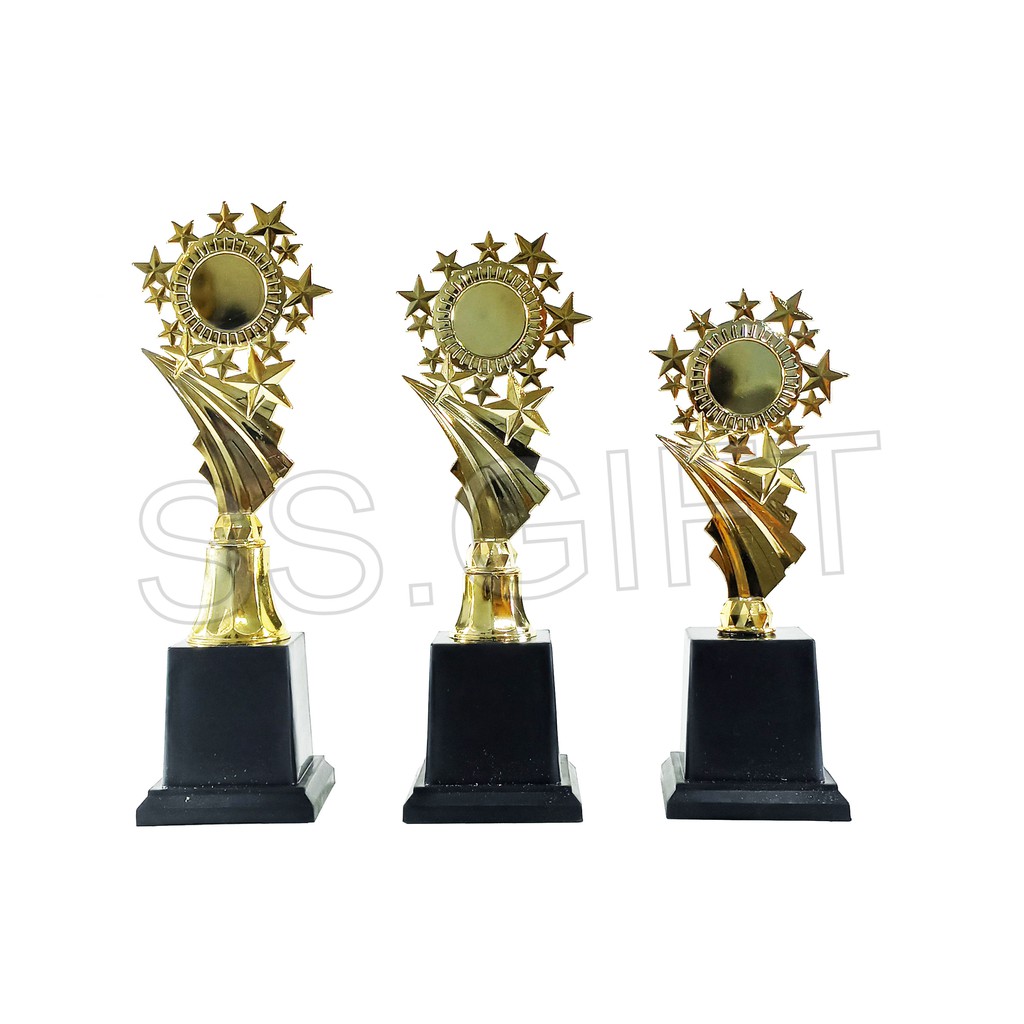 Piala Set Mini isi 3 Piala | Trophy 1 Set | Piala Penghargaan | Custom Piala | Piala Set Murah
