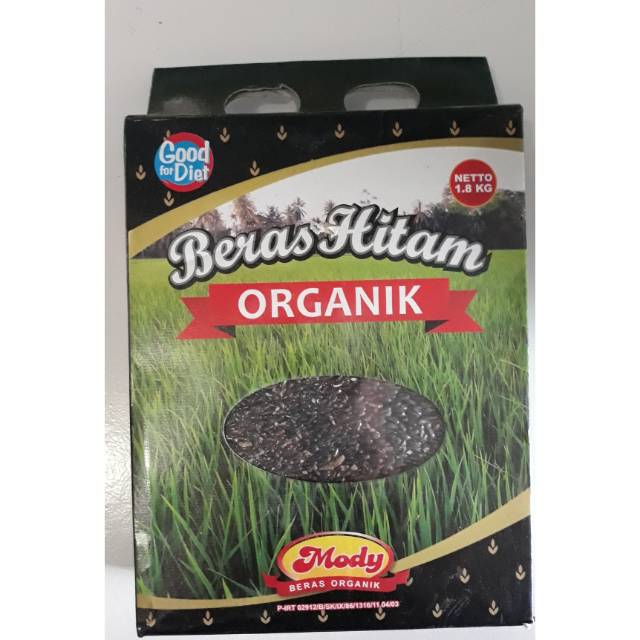 

Beras organik mody hitam 1,8 kg