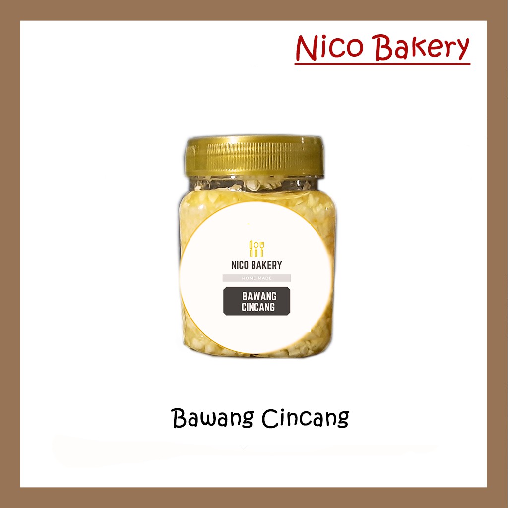 

Bawang Putih Cincang Dalam Minyak - Minced Garlic in Oi - baceman