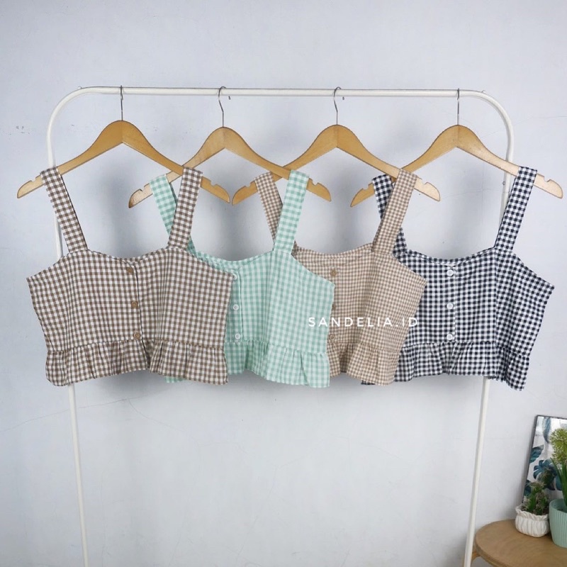 TARTAN VEST//TANKTOP HALAL