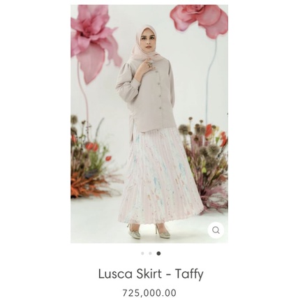 lusca skirt Taffy Ria miranda Buttonscarves