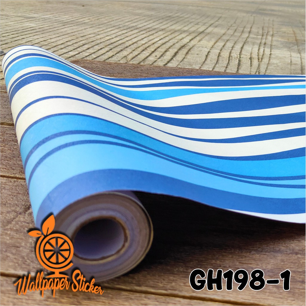 Wallpaper stiker dinding kamar tidur / wallpaper 3d wallstiker motif elegant 45cm X 10meter-3