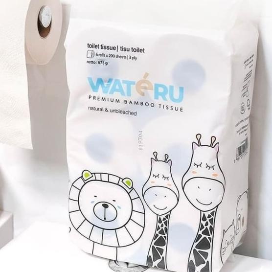 ✷ Wateru Tissue Toilet / Toilet Paper / Toilet Tissue Organik ♛