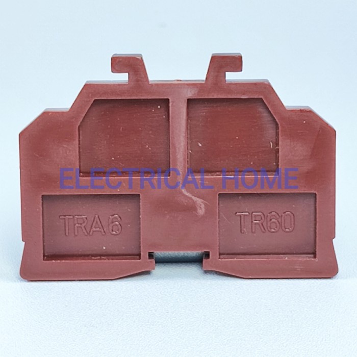 End Plate Terminal Block TR 60A Din Rail.