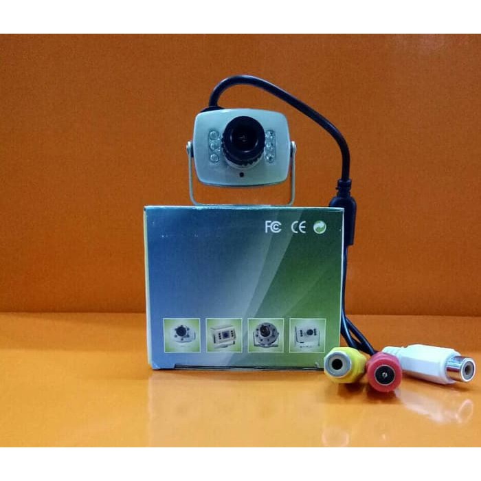 Unik  CAMERA CCTV ANALOG PINHOLE MINI INFARED MURAH