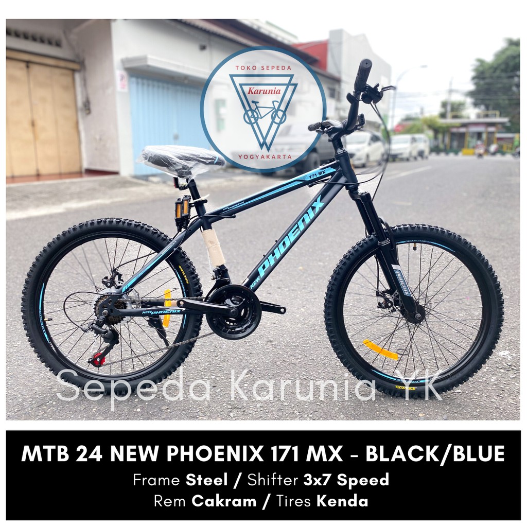 Sepeda Gunung MTB 24 inch New Phoenix 171 MX