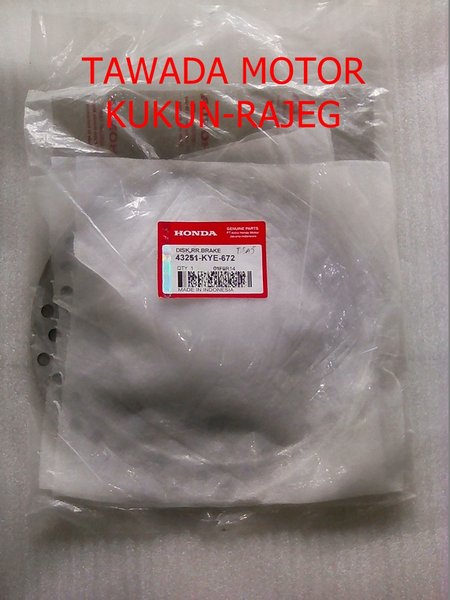 PIRING CAKRAM BELAKANG HONDA NEW MEGA PRO