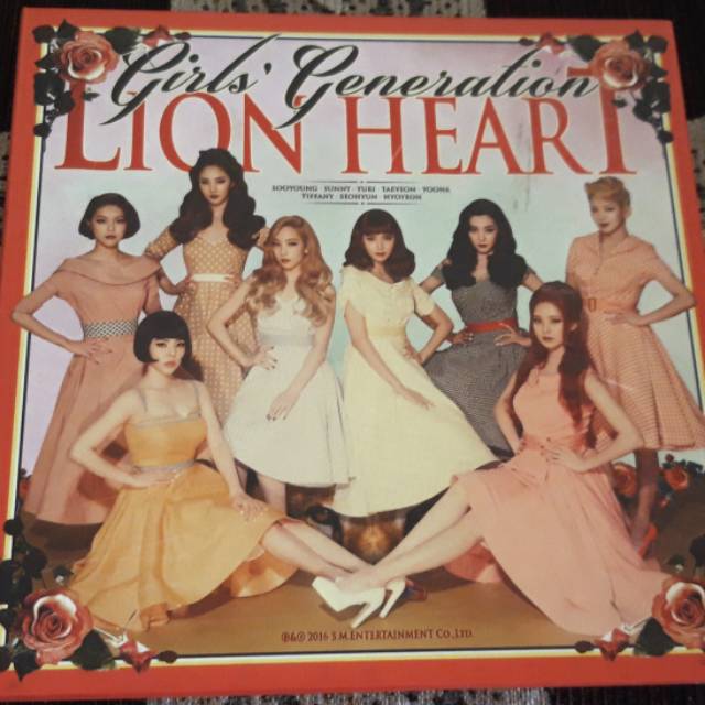 SNSD LION HEART FULL ALBUM