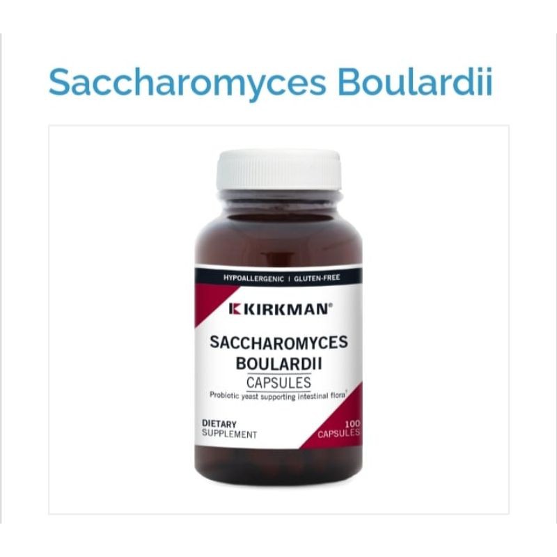 Saccharomyces boulardii kirkman labs