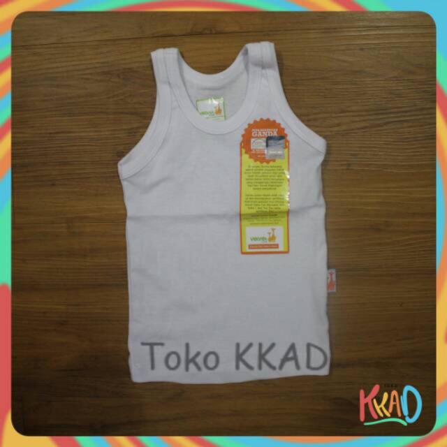  Singlet  Kaus kaos  dalam bayi  anak velvet junior size 