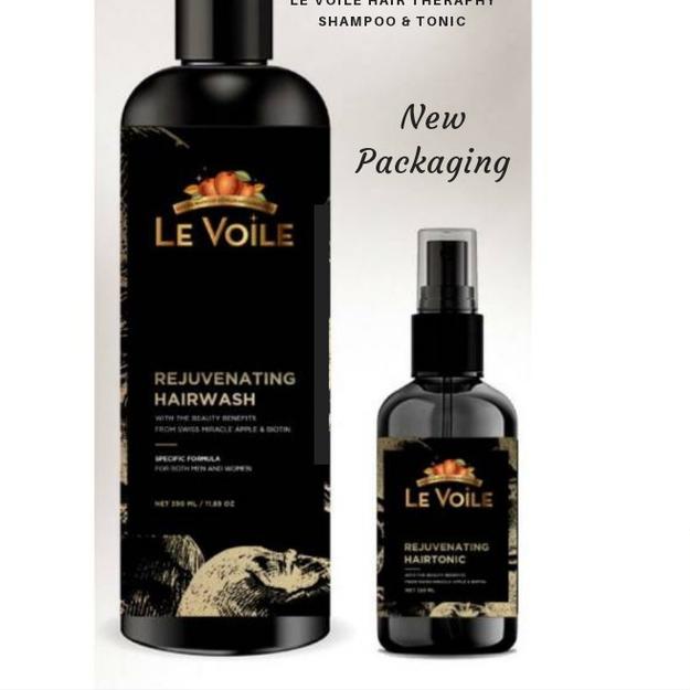 ❇ LE VOILE SHAMPOO HAIR THERAPY *NEW PACKAGING ❄