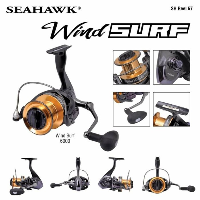 Reel Pancing SEAHAWK WIND SURF 6000