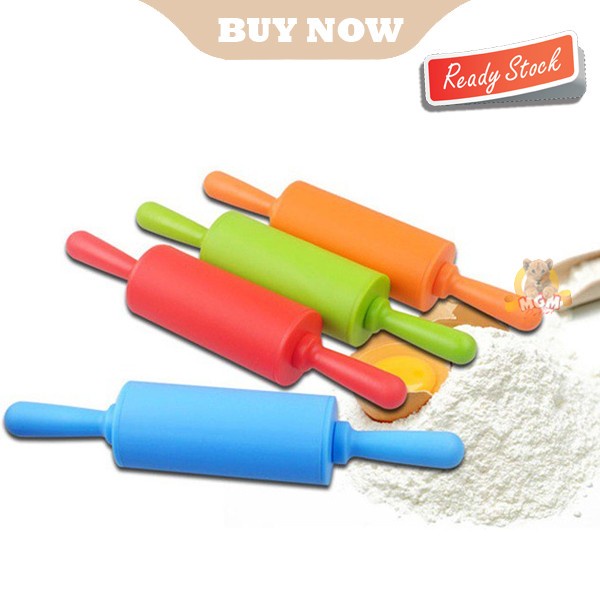 Rolling pin plastik 29cm anti lengket penggiling adonan Penggilas rata