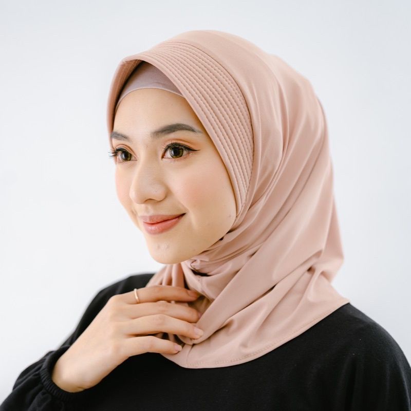 BERGO SPORT / KERUDUNG OLAHRAGA / HIJAB SPORTY