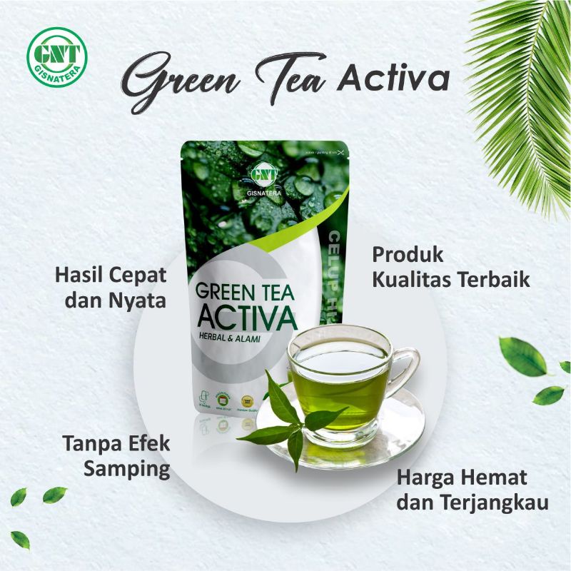 

PENURUN BERAT BADAN ALAMI GREEN TEA ACTIVA