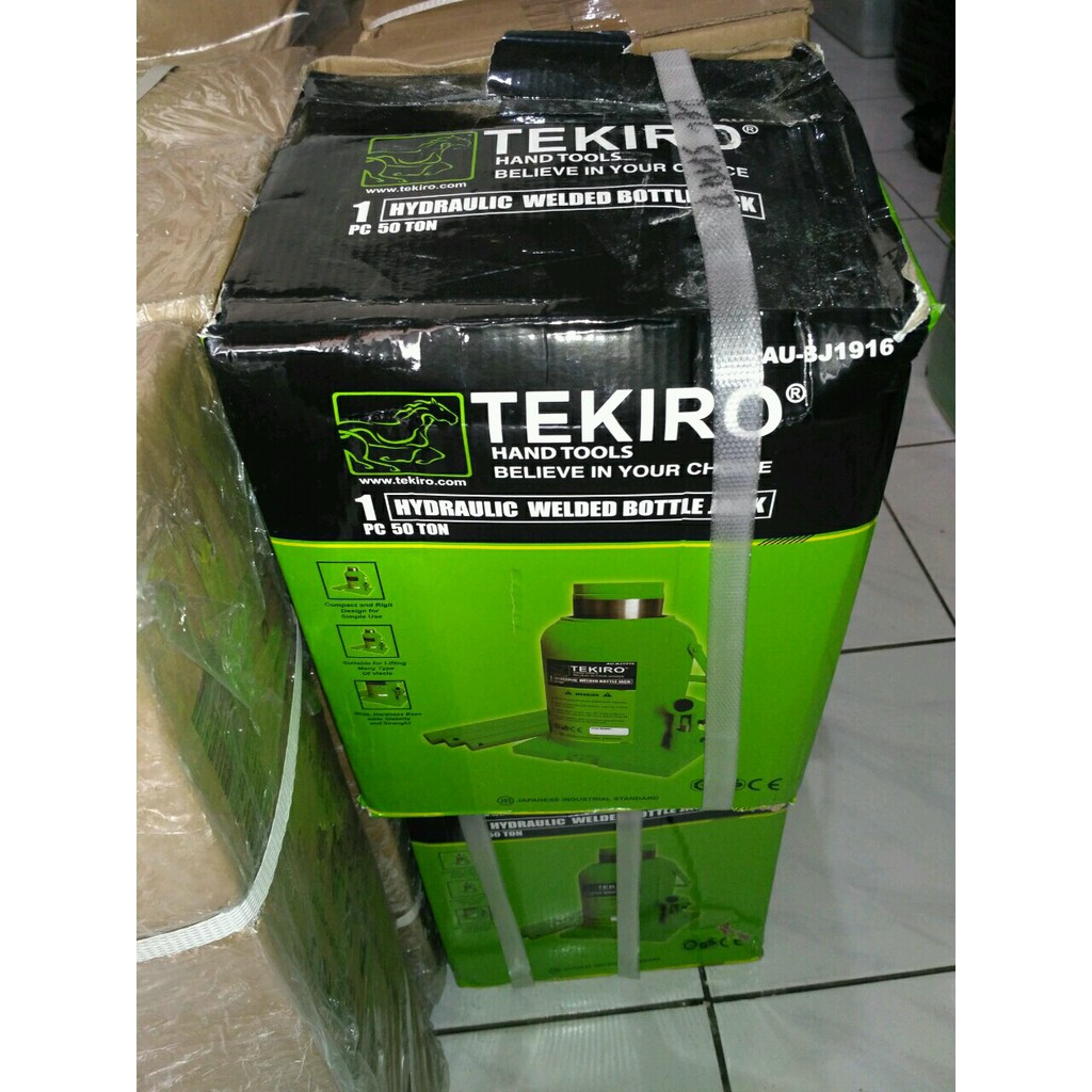 TEKIRO - DONGKRAK BOTOL 50 TON - DONGKRAK MOBIL HYDRAULIC - ORIGINAL