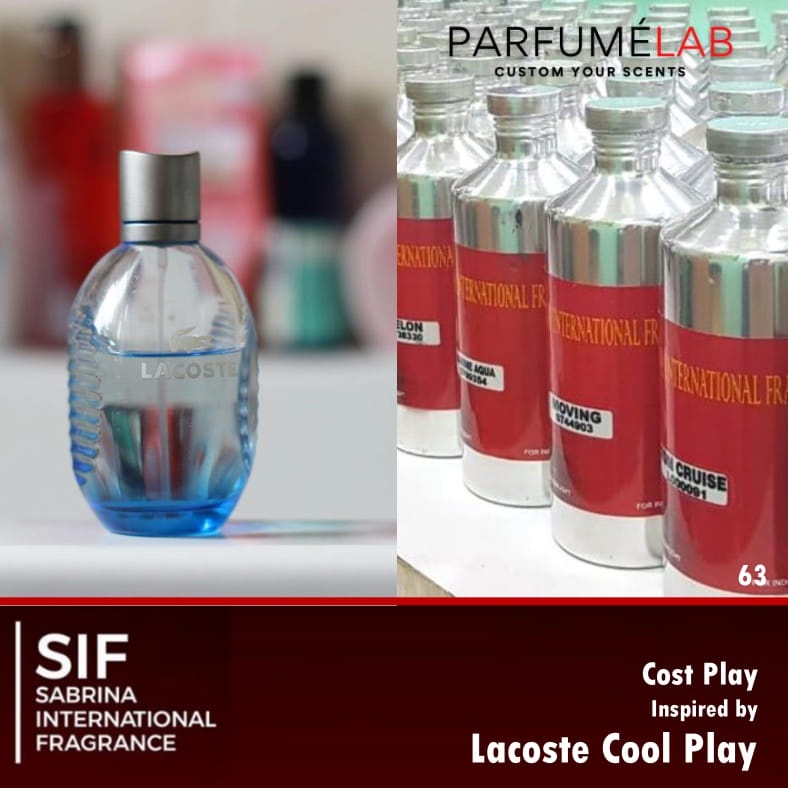 Segel 1KG Bibit Parfum Cost Play By SIF Made In France | Bibit Parfum Lacoste Cool Play Segel 1KG