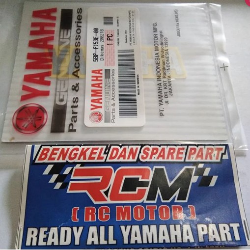 Emblem stiker list Toolbox tool box RX-King rxking Rx King 5bp-f153e-00 ORI original Yamaha asli