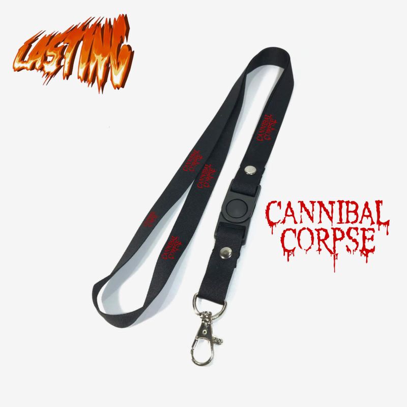 

Lanyard murah CANNIBAL CORPSE tali lanyard BAND gantungan kunci name tag id card kartu nama / lanyard podss vapee CANNIBAL CORPSE gantungan / bisa cod lanyard best seller