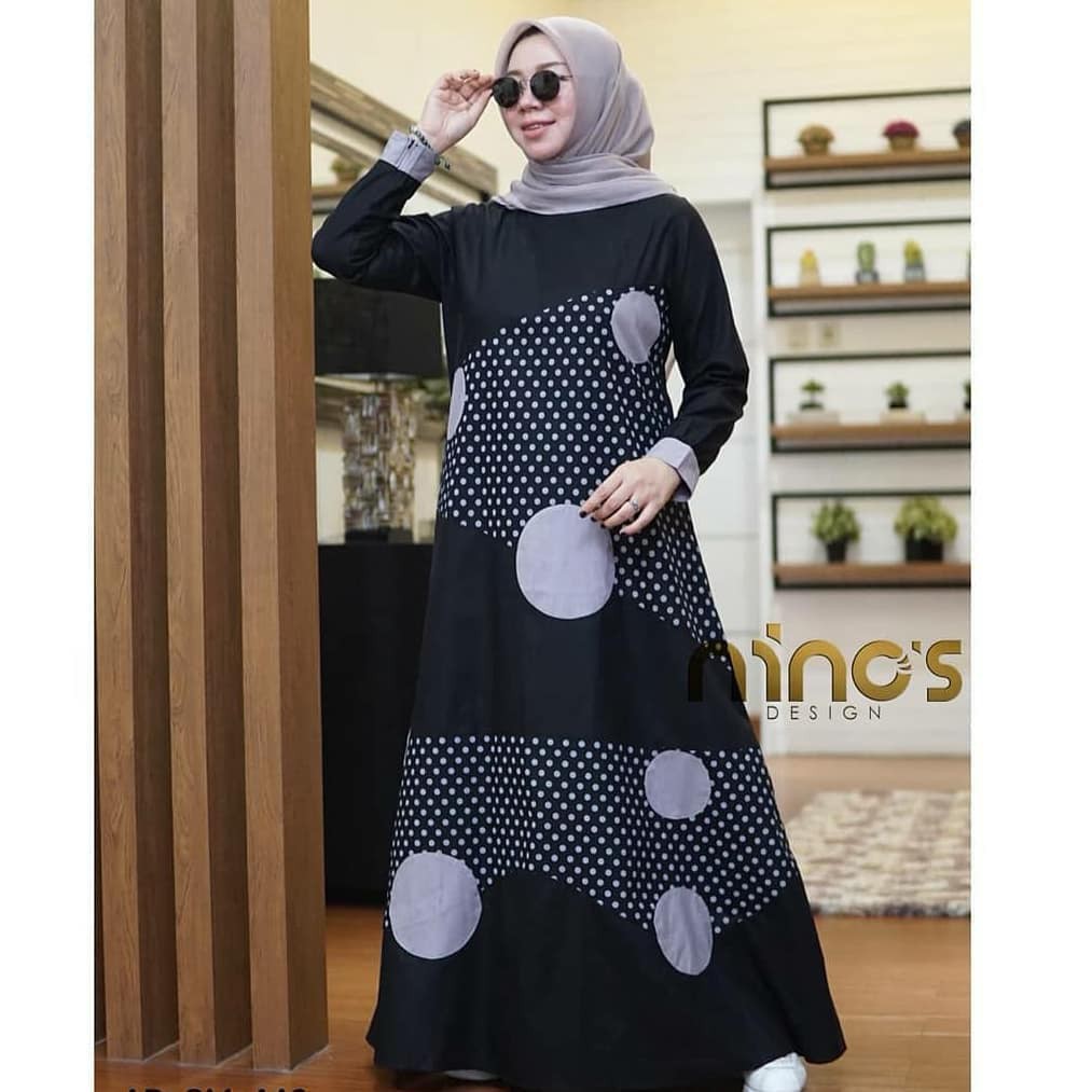 ONDE DRESS Baju Gamis Wanita Muslimah Terbaru 2021 Gamis Muslimah