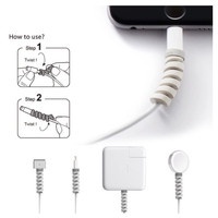 Cable Protector SPIRAL Pelindung Kabel Charger Ujung HP 725