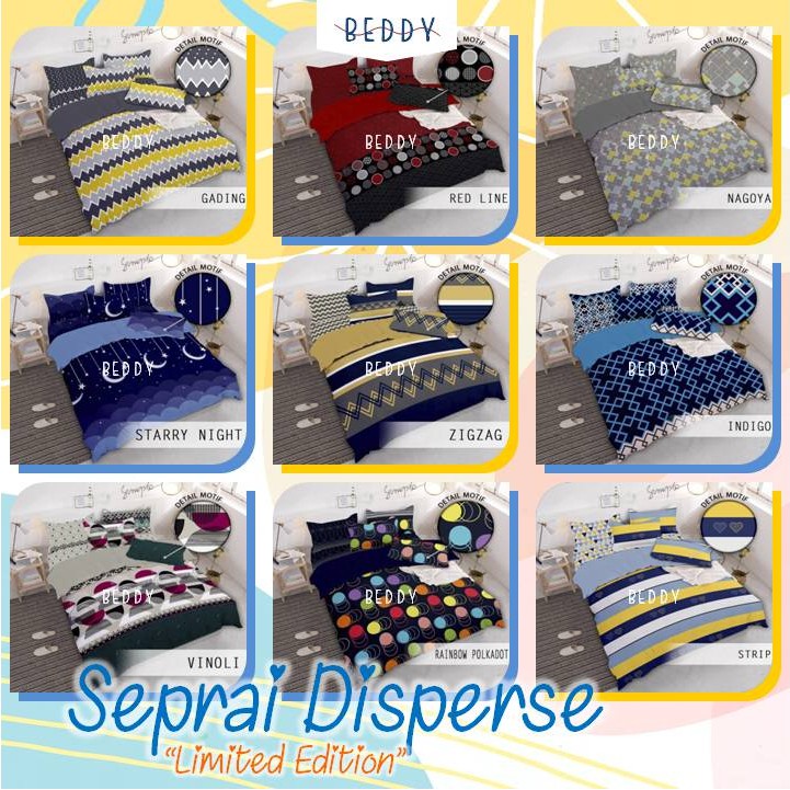 Seprai HomeMade Disperse Limited Edition Remaja Dewasa 