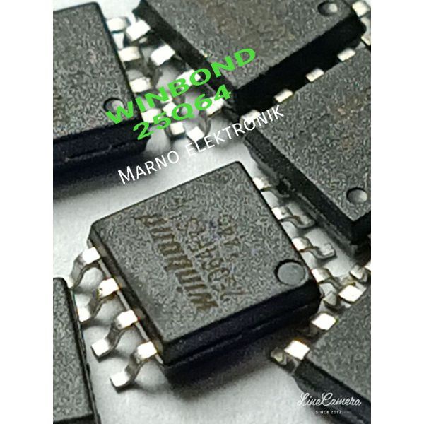 IC WINBOND 25Q64 IC EPROM FLASH SPI 25Q64FVSSIG 8MB IC MEMORY 25Q64